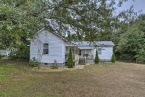 Sweet Southern Pines Abode with Yard and Covered Porch